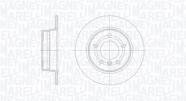 MAGNETI MARELLI Jarrulevy 361302040307